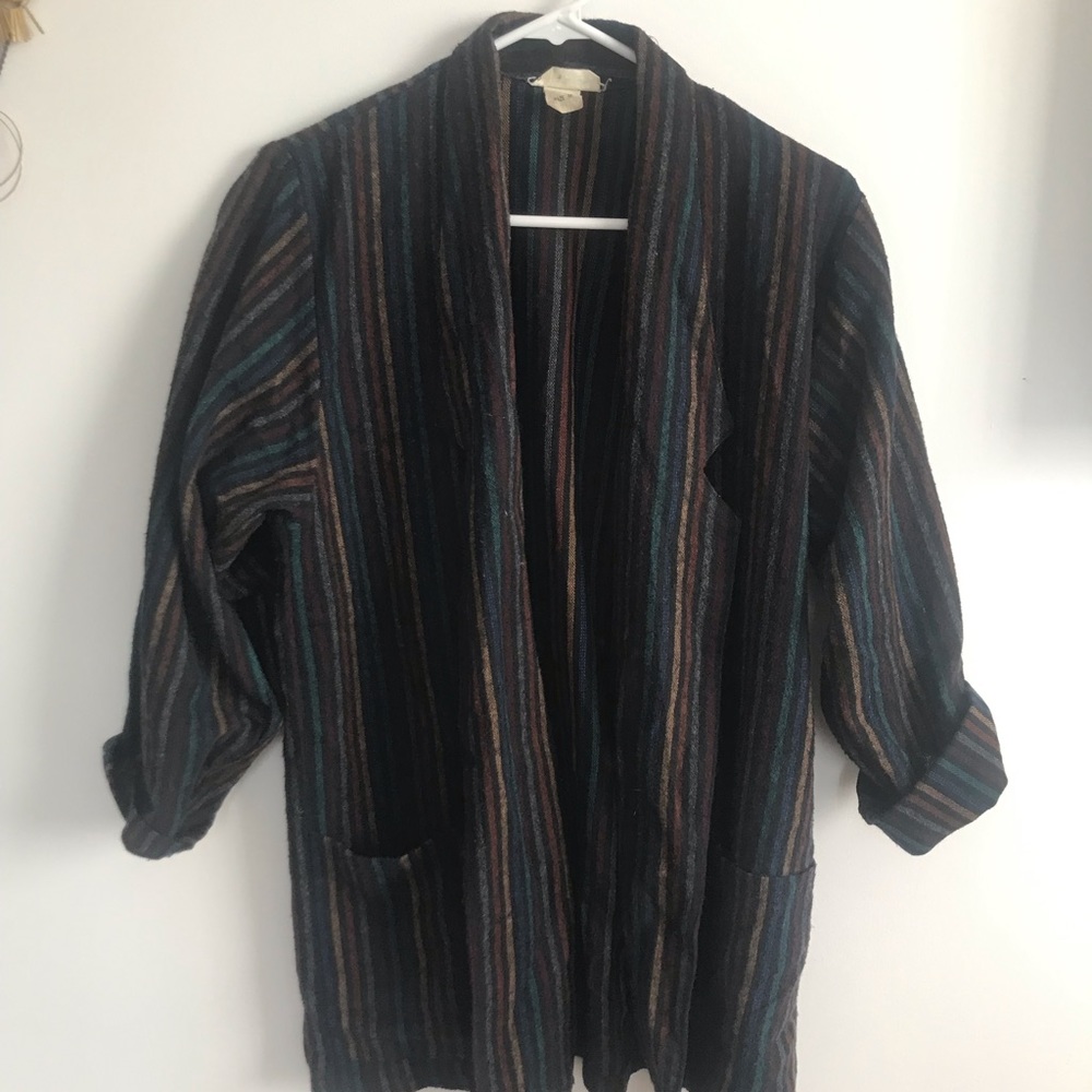 Joo Joo striped wool jacket - size medium